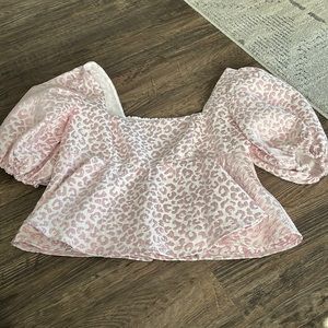 Brand new peplum Buddy Love top